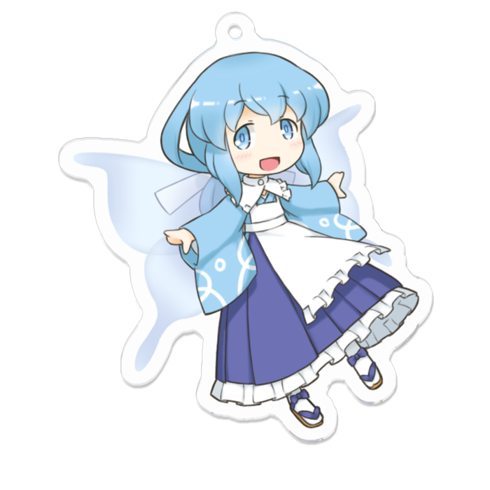 アクリルキーホルダー - 70 x 70 (mm)