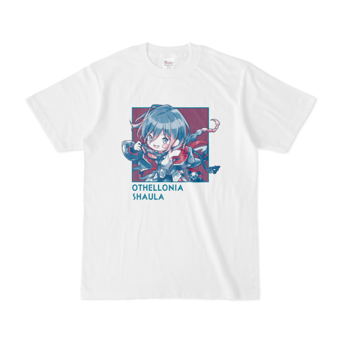ちびキャラ「シャウラ」 デザインTシャツ(S/ホワイト)