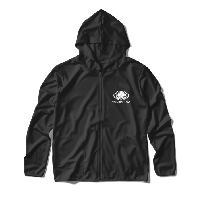 ジップパーカー - M - ブラック