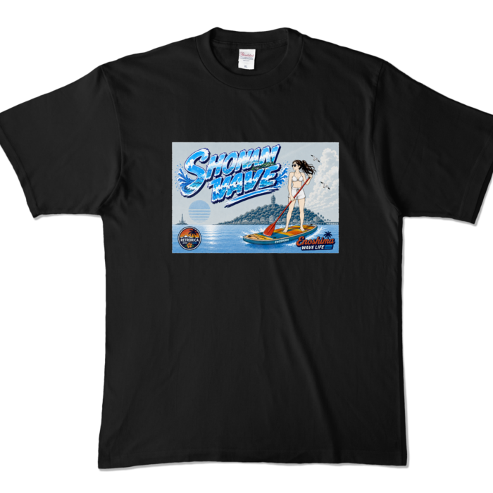 カラーTシャツ - XL - ブラック (濃色)
