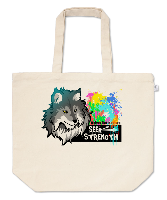 トートバッグ - L - プリント面積中