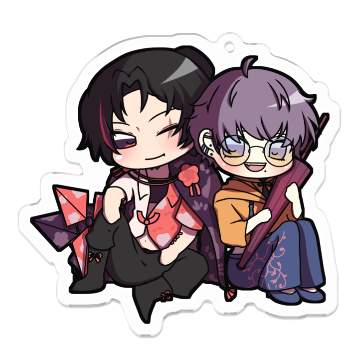 アクリルキーホルダー - 70 x 70 (mm)