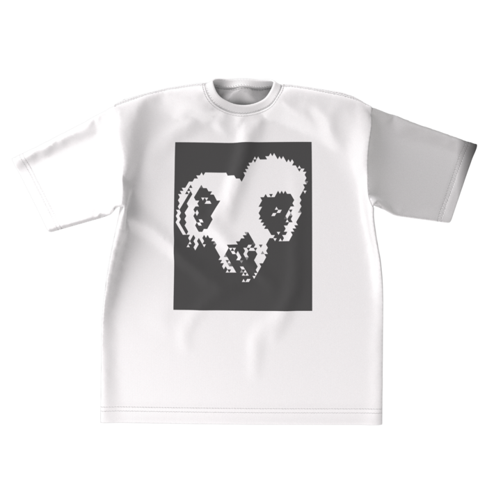 ビッグシルエットTシャツ - XL - 正面