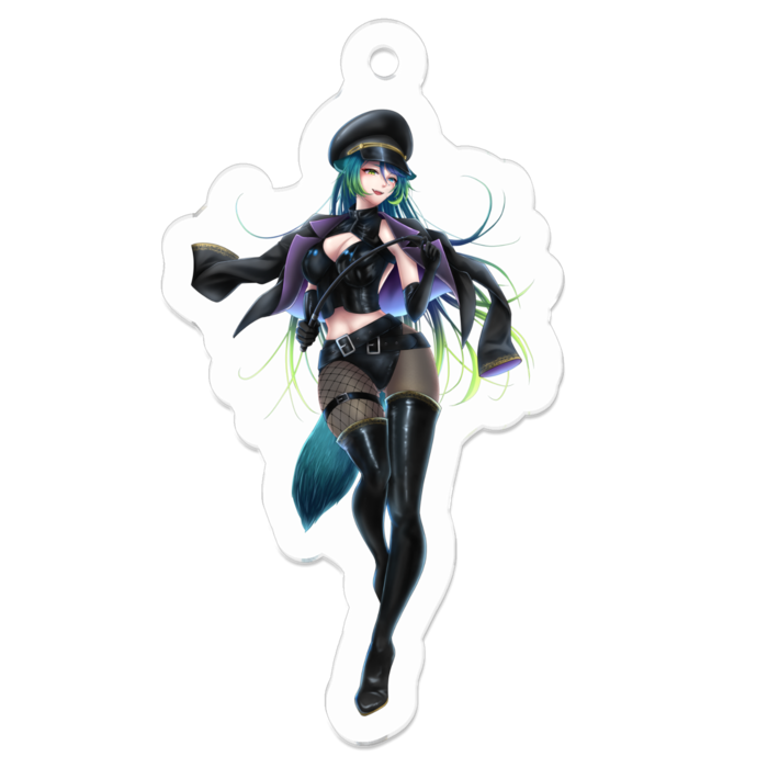 アクリルキーホルダー(コーティング) - 50 x 50 (mm)