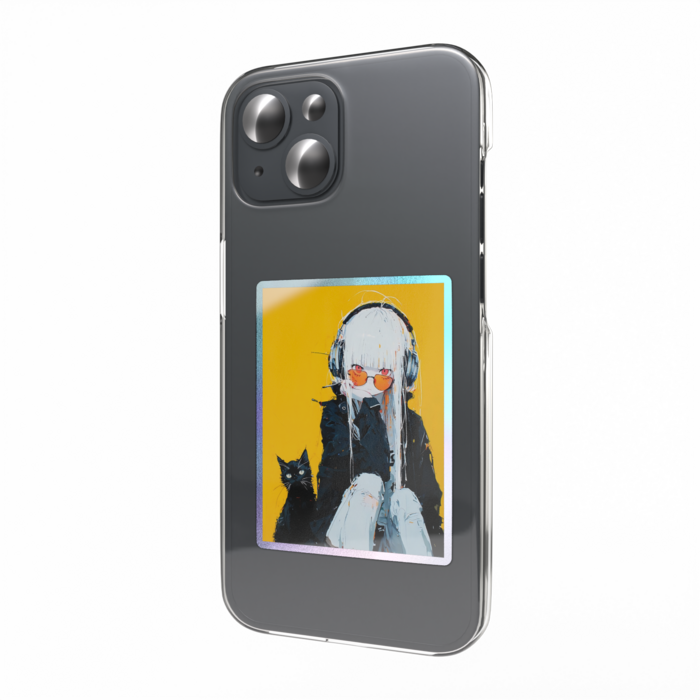 オーロラスマホステッカー - W55 × H91mm 以内