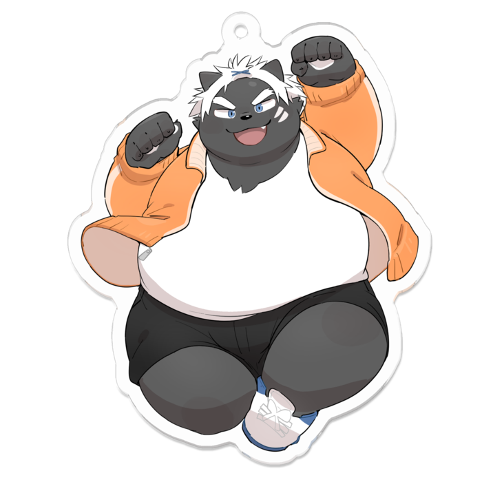 アクリルキーホルダー - 70 x 70 (mm)