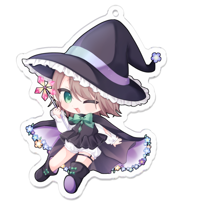 アクリルキーホルダー - 70 x 70 (mm)