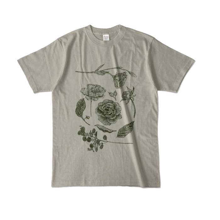 カラーTシャツ - L - シルバーグレー (淡色)