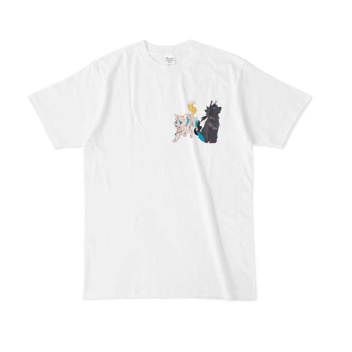 007L_アル&レオTシャツ( Lサイズ白)