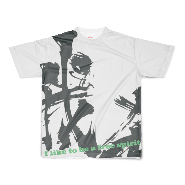 フルグラフィックTシャツ - S - 正面印刷のみ