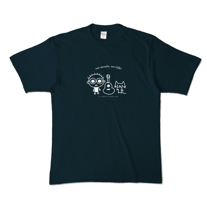 カラーTシャツ - XL - ネイビー (濃色)
