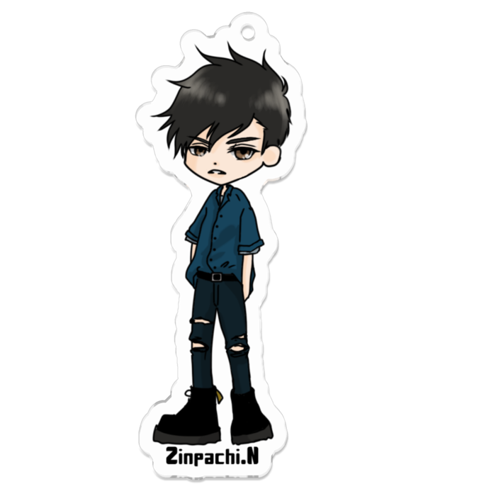 アクリルキーホルダー - 70 x 70 (mm)