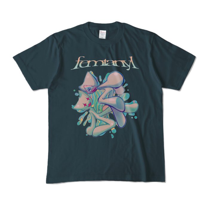 カラーTシャツ - M - デニム (濃色)