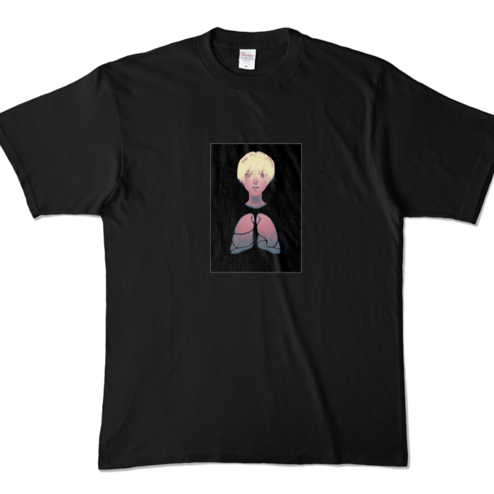 カラーTシャツ - XL - ブラック (濃色)