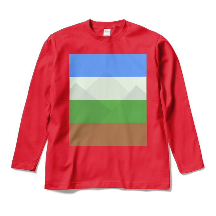 ロングスリーブTシャツ - M - レッド