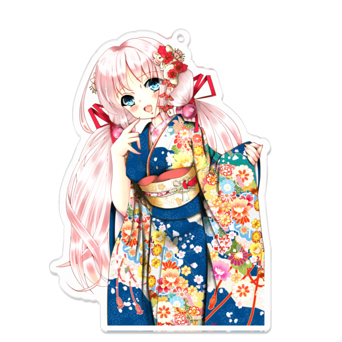 アクリルキーホルダー - 100 x 100 (mm)