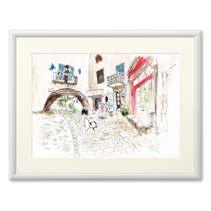 A2 - 額縁・ホワイト