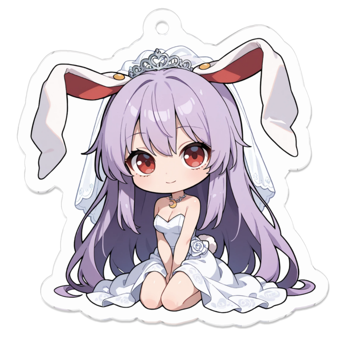 アクリルキーホルダー - 50 x 50 (mm)(キャラのみ)