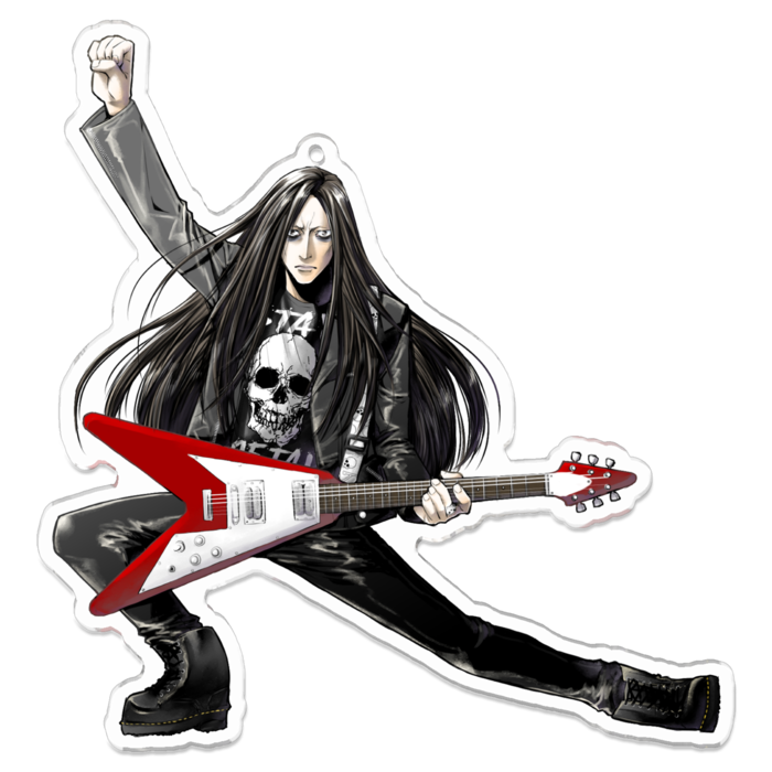 アクリルキーホルダー（コーティング） - 100 x 100 (mm)