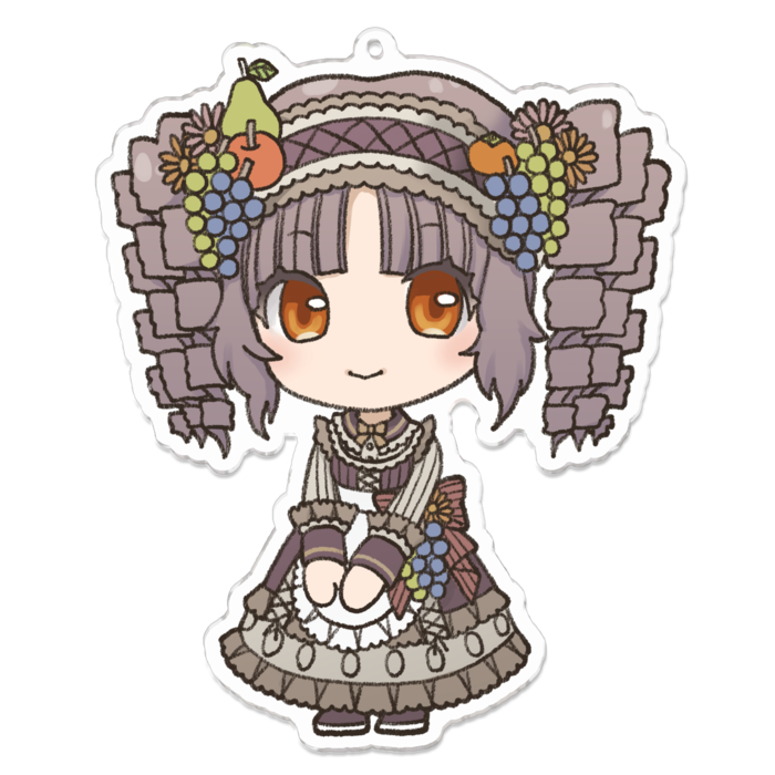 アクリルキーホルダー - 100 x 100 (mm)