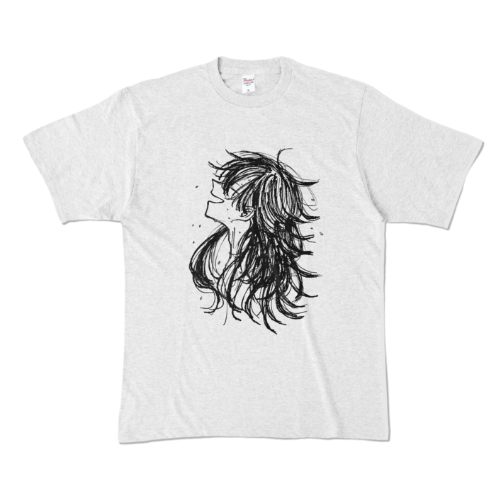 カラーTシャツ - XL - アッシュ (淡色)