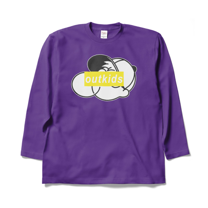 ロングスリーブTシャツ - XL - パープル