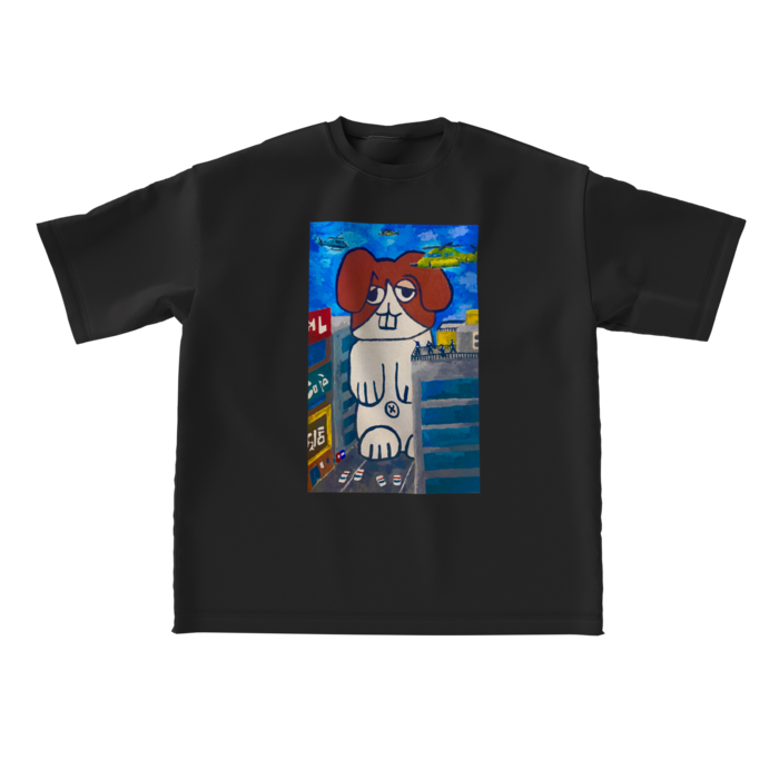 ビッグシルエットTシャツ - L - 正面