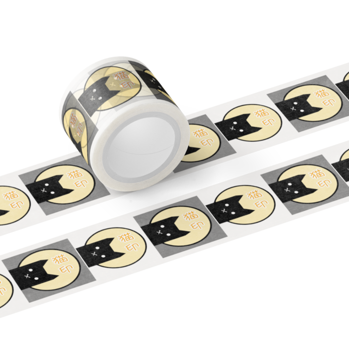 マスキングテープ - テープ幅 30mm 背景【白×グレー】