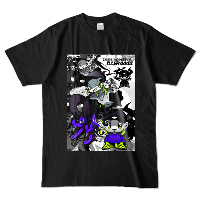 カラーTシャツ - L - ブラック (濃色)