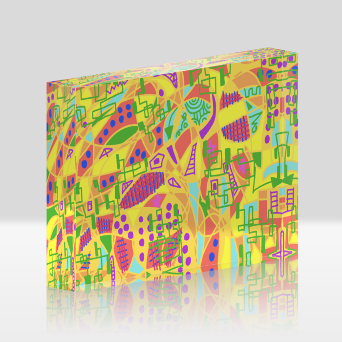 アクリルブロック - 148x100mm