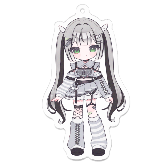 アクリルキーホルダー - 70 x 70 (mm)