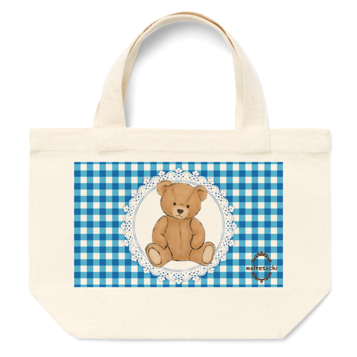 Lukeくん青ギンガムチェック