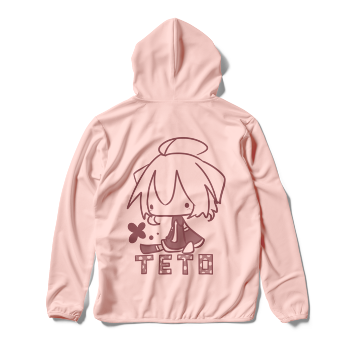 ジップパーカー - S - ライトピンク