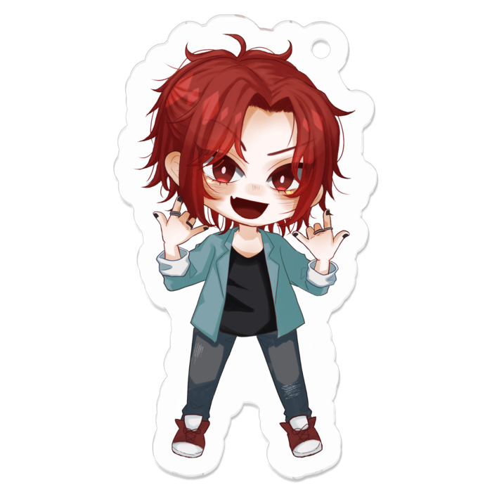 アクリルキーホルダー - 50 x 50 (mm)