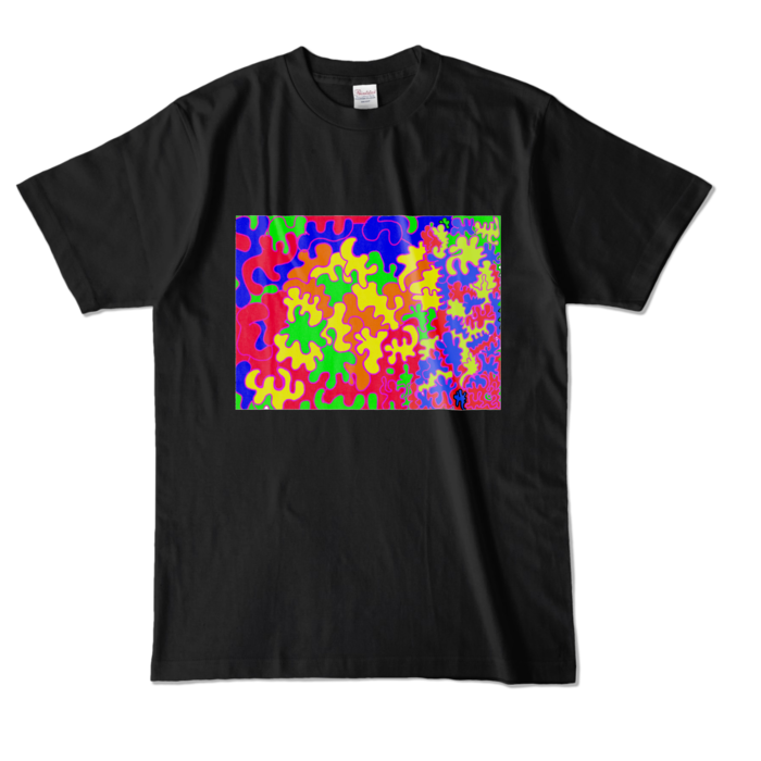 カラーTシャツ - L - ブラック (濃色)