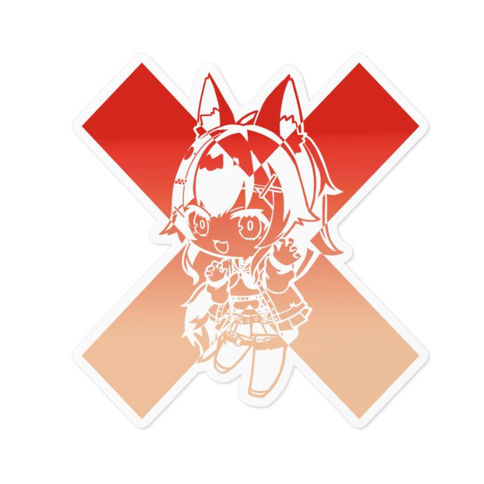 ステッカー - 100 x 100 (mm)
