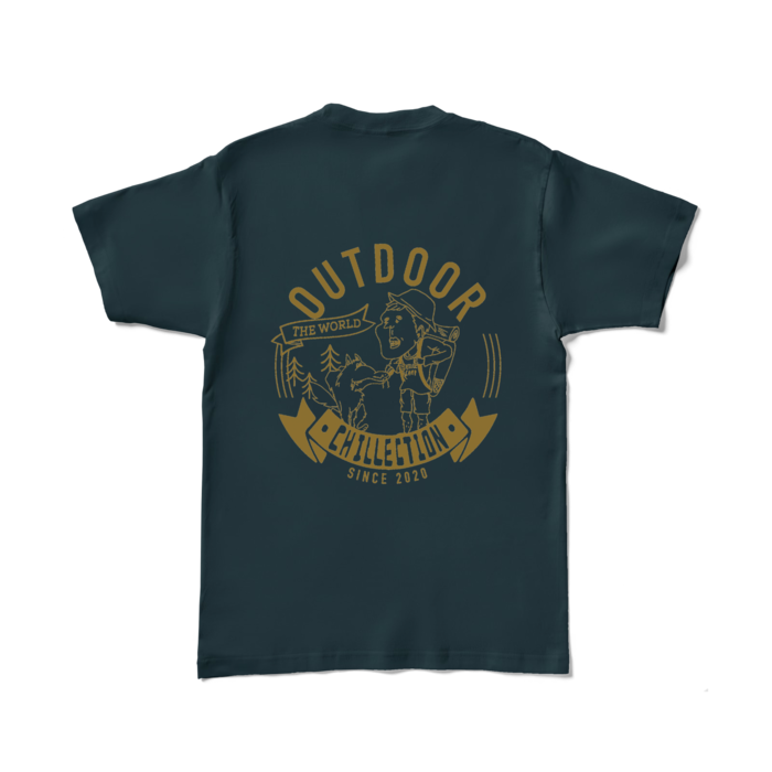 カラーTシャツ - L - デニム (濃色)