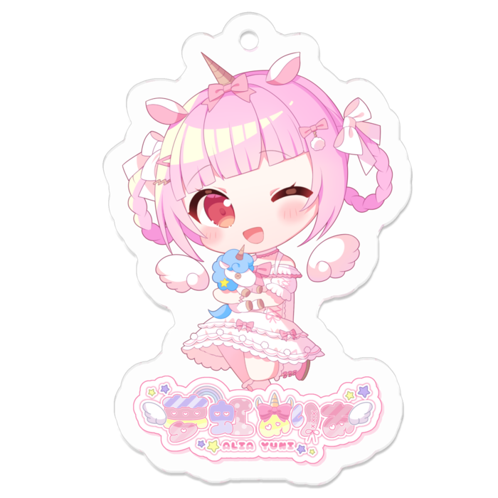 アクリルキーホルダー - 50 x 50 (mm)