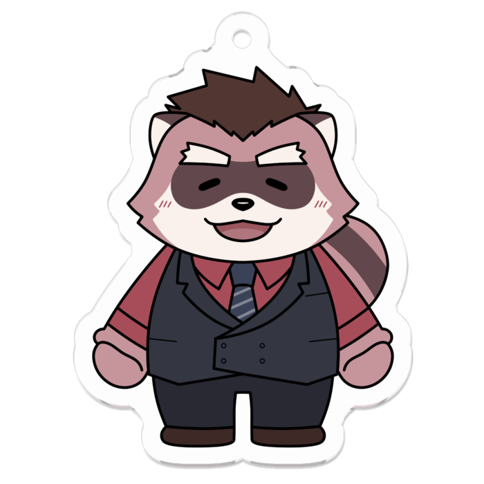 アクリルキーホルダー - 50 x 50 (mm)