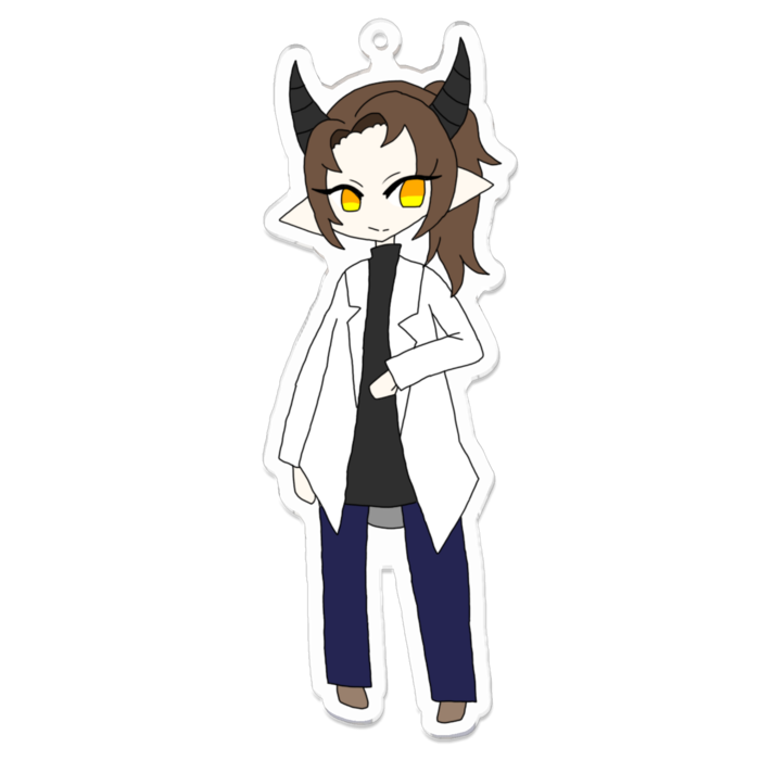 アクリルキーホルダー - 100 x 100 (mm)