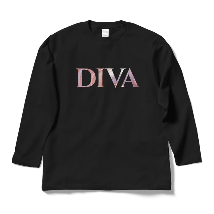 ディーヴァ　ロングTシャツ - L - ブラック