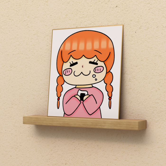 色紙 - 通常（H272 × W242mm）