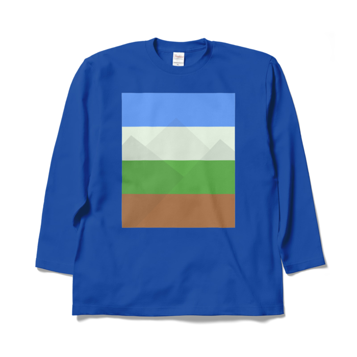 ロングスリーブTシャツ - XL - ロイヤルブルー