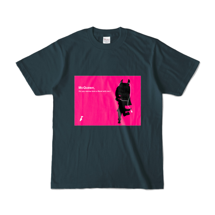 カラーTシャツ - S - デニム (濃色)