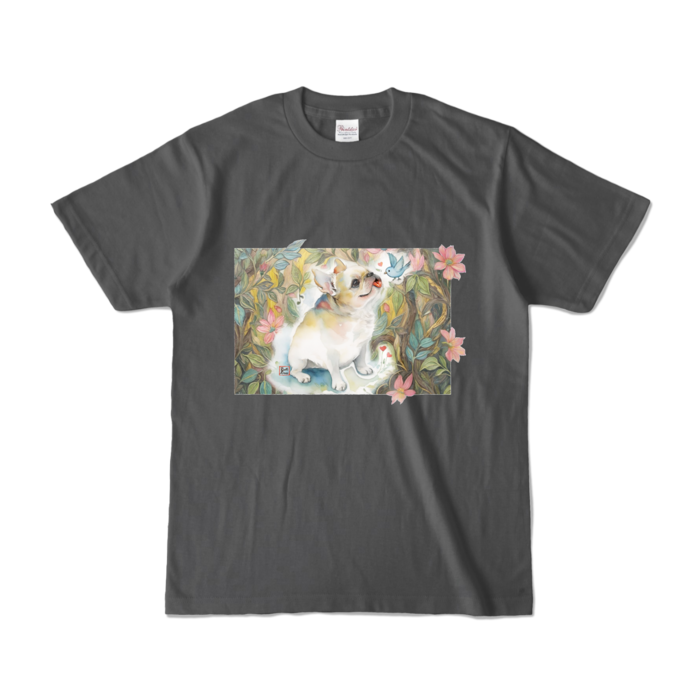 カラーTシャツ - S - チャコール (濃色)
