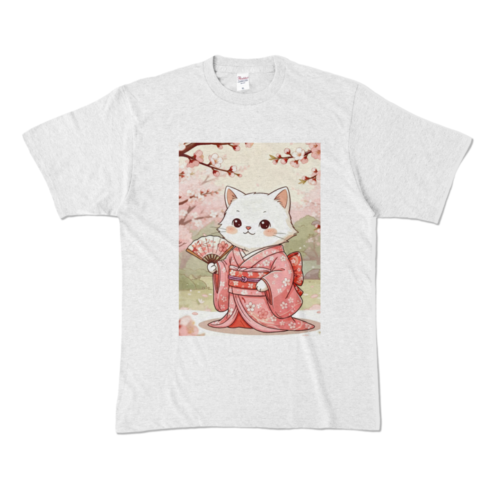 カラーTシャツ - XL - アッシュ (淡色)