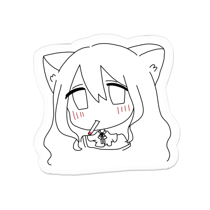 アクリルバッジ - 70 x 70 (mm)