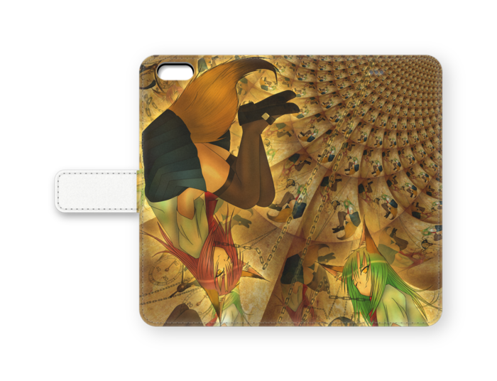 手帳型iPhoneケース - iPhone6 Plus