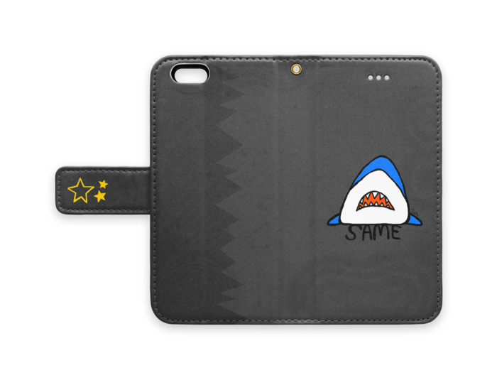 手帳型iPhoneケース - iPhone 6 / 6s - ストラップ穴 あり