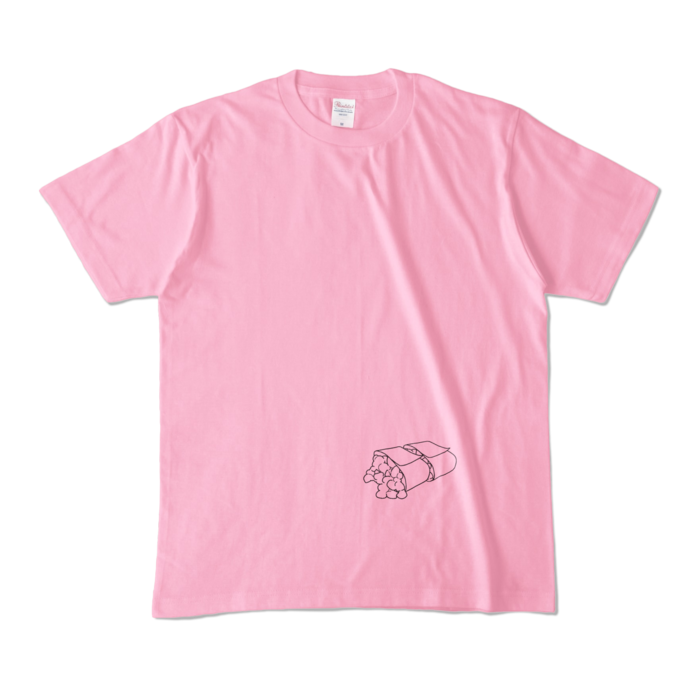 カラーTシャツ - M - ピーチ (淡色)